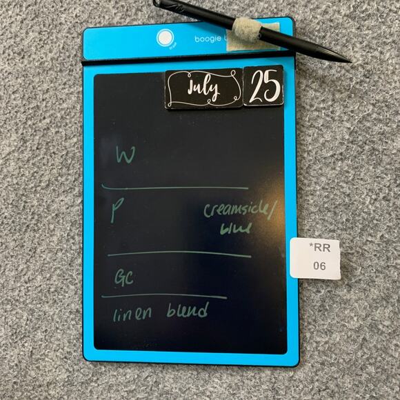 Briggs Shorts Womens M Medium Creamsicle Blue Linen Blend Drawstring Relaxed Fit - Picture 11 of 12